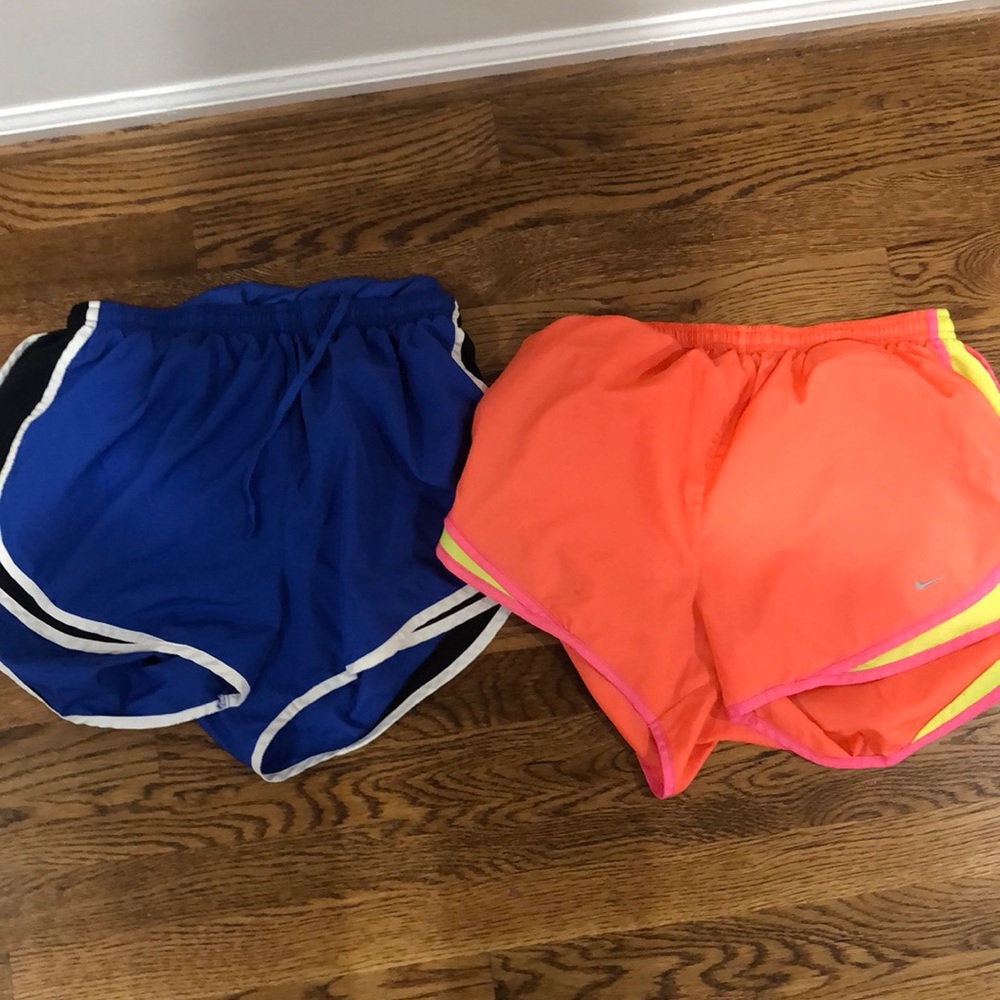 Two pairs of Nike shorts